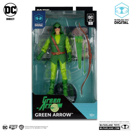 Green Arrow (Longbow Hunter) With Mcfarlane Toys Digital Collectible