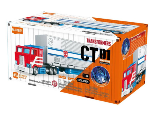 Transformers Blokees Wheels CT01 Optimus Prime with Trailer Model Kit