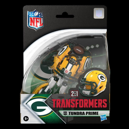 Transformers Collaborative NFL x Transformers Green Bay Packers Tundra Prime