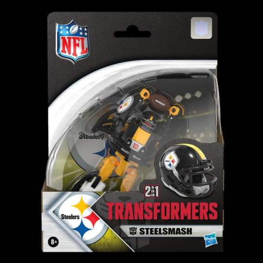 Transformers Collaborative NFL x Transformers Pittsburgh Steelers Steelsmash
