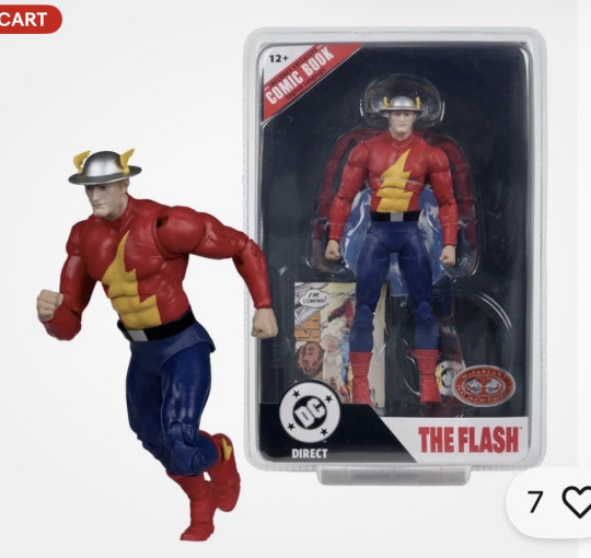 Display by Cyclops_T3Lu: Jay Garrick (Flash Page Puncher)