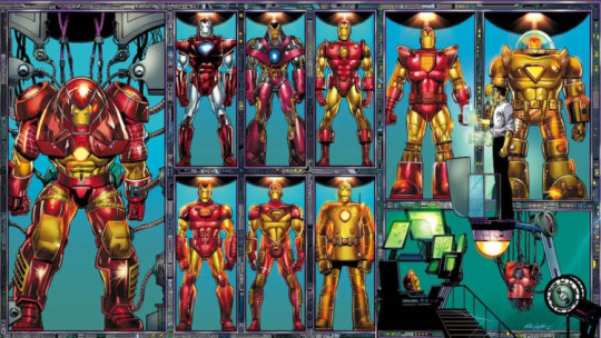 Iron Man Armor Models 616