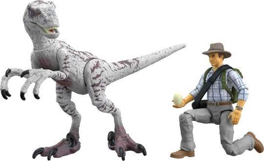 Dr. Alan Grant and Velociraptor (JP3) - The Hammond Collection