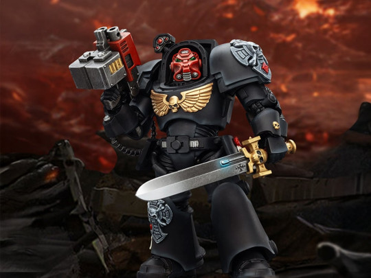 Black Templars Terminator (Ver. 1) with Power Sword and Storm Bolter