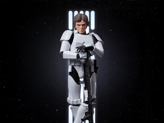 Star Wars: A New Hope Champion Class 03 Han Solo (Stormtrooper Disguise) Model Kit
