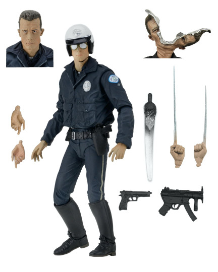 T-1000 (Motorcycle Cop) - neca