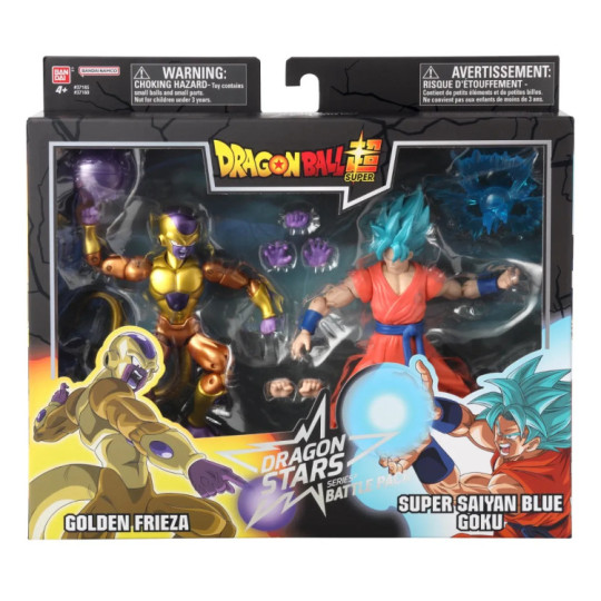 Super Saiyan Blue Goku vs Golden Frieza
