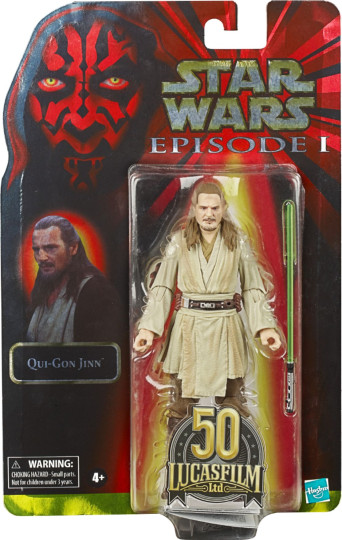 Display by kenobi1: Qui-Gin Jinn - The Black Series