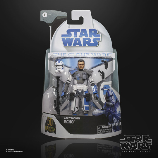Display by kenobi1: Arc Trooper Echo (Clone Wars)