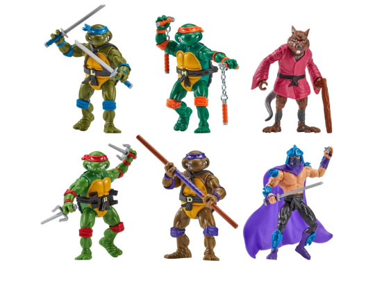 Teenage Mutant Ninja Turtles Remastered 6-Pack