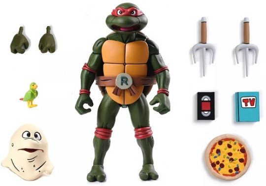 TEENAGE MUTANT NINJA TURTLES CARTOON PIZZA CLUB RAPHAEL