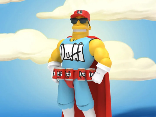 The Simpsons Duffman