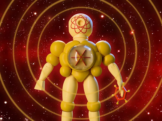 SilverHawks Mo-Lec-U-Lar (Toy Version)