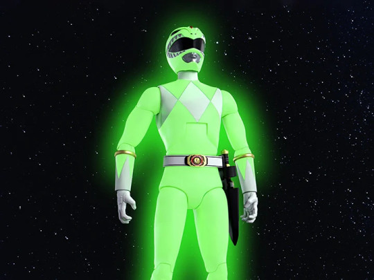 Mighty Morphin Power Rangers Green Ranger (Glow)