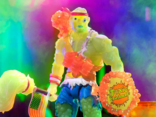 Toxic Crusaders Toxie (Radioactive Red Rage) Figure