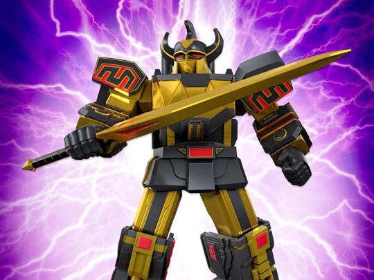Mighty Morphin Power Rangers Megazord (Black & Gold)