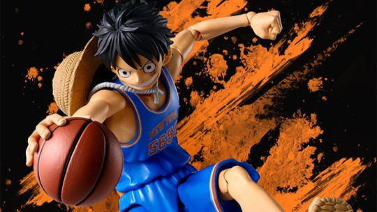 One Piece X Nba Monkey.d.luffy-New York Knicks Ver.-