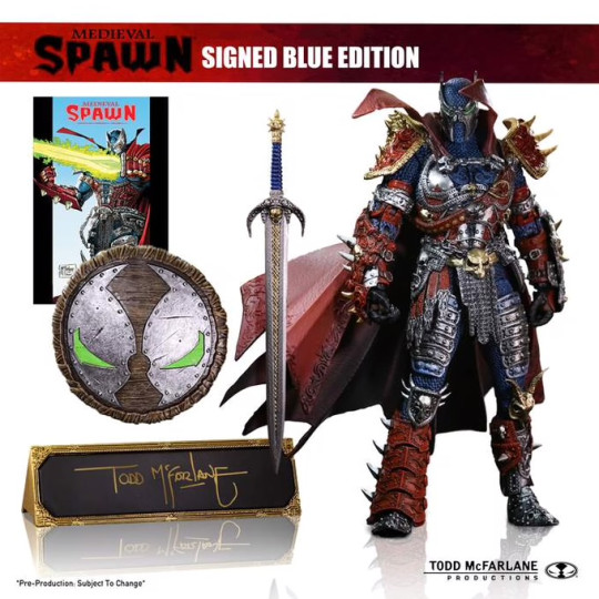 Medieval Spawn - Autographed Classic Blue Edition (2024 Kickstarter)