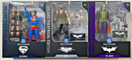 Display by Cyclops_T3Lu: Theatrical Superman, Joker, Bane
