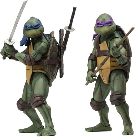 TEENAGE MUTANT NINJA TURTLES LEONARDO & DONATELLO (1990)