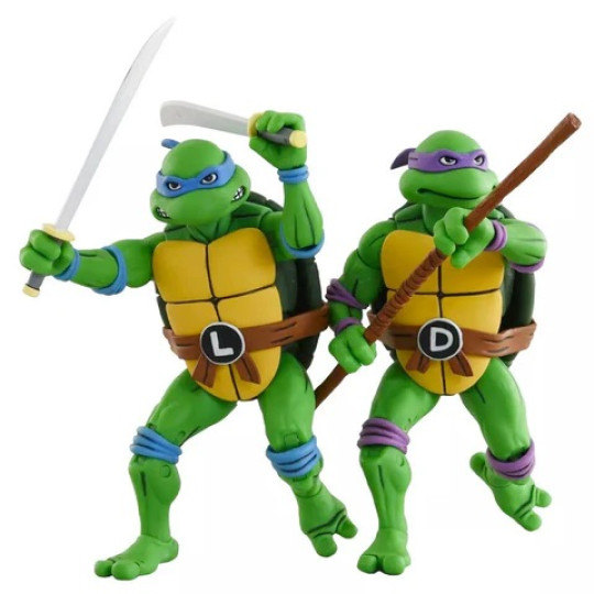 TEENAGE MUTANT NINJA TURTLES CARTOON LEONARDO AND DONATELLO (STYLE GUIDE)