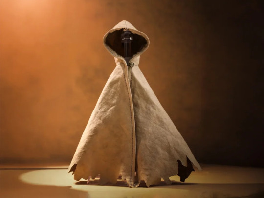 Distressed Hooded Cape (Small Desert Color Ver.) 1/10 Scale Accessory