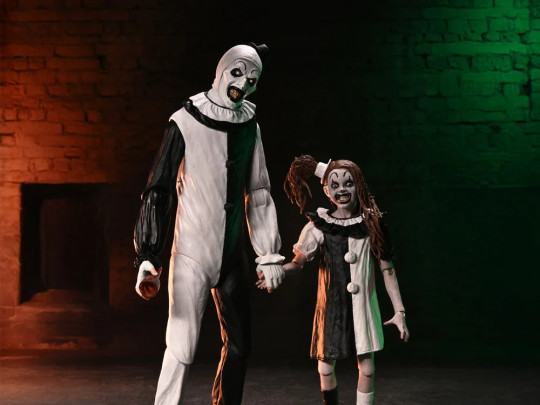 Terrifier 2 Art the Clown & Little Pale Girl Two-Pack
