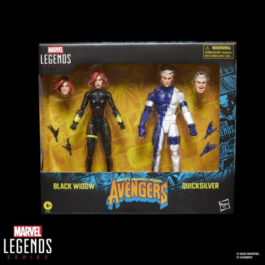 Avengers Crossing: Black Widow & Quicksilver