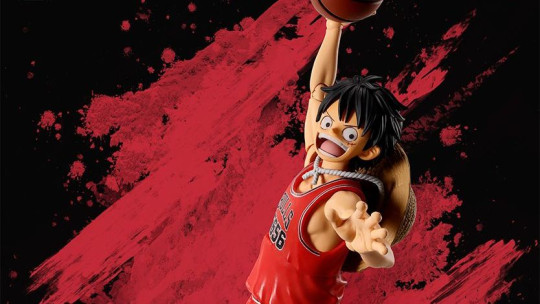 One Piece X Nba Monkey.d.luffy-Chicago Bulls Ver.-