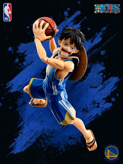 S.H.Figuarts 2026 One Piece X Nba Monkey.d.luffy-Golden State
