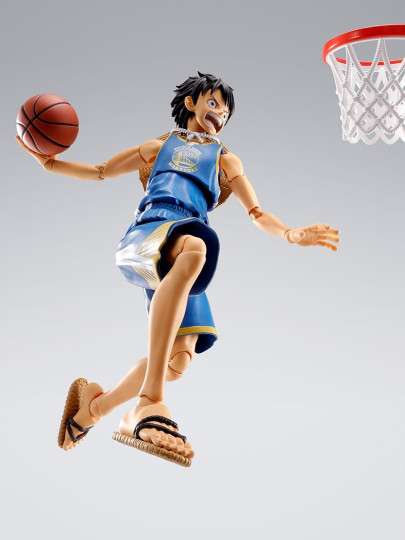 S.H.Figuarts 2026 One Piece X Nba Monkey.d.luffy-Golden State