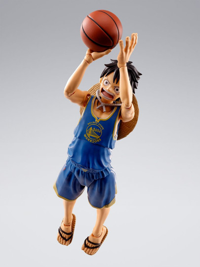 S.H.Figuarts 2026 One Piece X Nba Monkey.d.luffy-Golden State