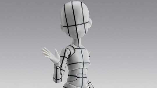 Body-Chan -Ken Sugimori- Edition -Wireframe-(Gray Color Ver.)