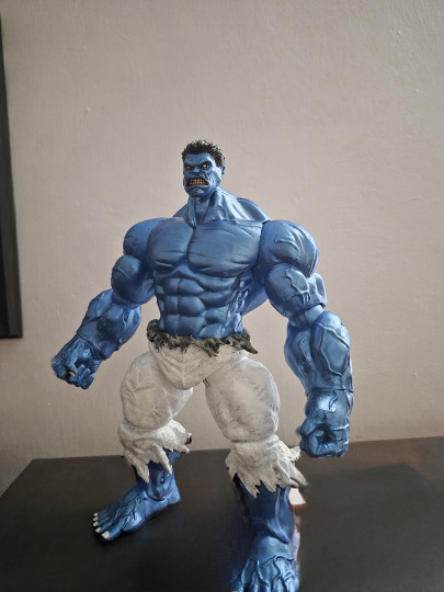Display by The Archivist: Blue Hulk