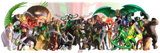 Alex Ross Villian Mural