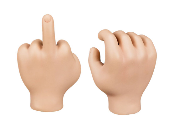 Bad Buddy Rude Lil Dude Hands Ultimate Doll Accessory