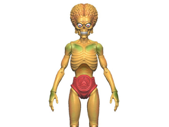 Mars Attacks Watching From Mars (Card #13) Martian