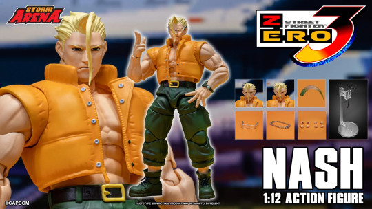 Display by Dondon: Nash - Street Fighter Alpha 3 - Storm Arena