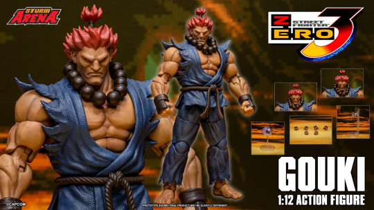 Display by Dondon: Akuma - Street Fighter Alpha 3 - Storm Arena