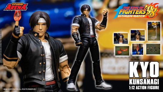 Display by Dondon: Kyo Kusanagi - The King Of Fighters 98Um - Strom Arena