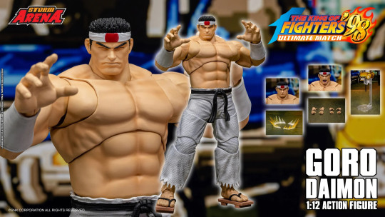 Display by Dondon: Goro Daimon - The King Of Fighter’s 98Um - Storm Arena 1/12