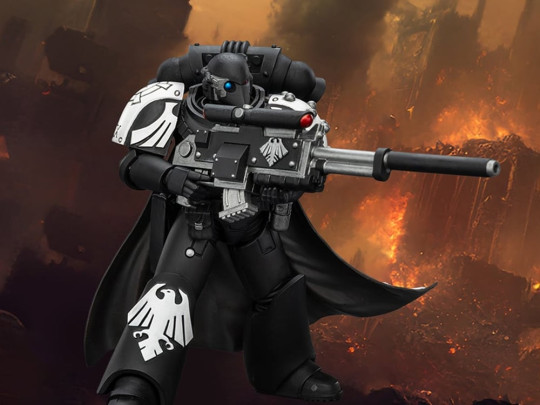 Warhammer: The Horus Heresy Raven Guard Mor Deythan with Nemesis Bolt Rifle