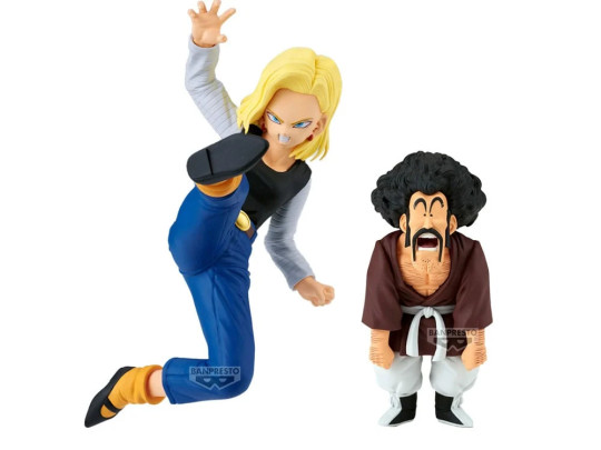Dragon Ball Z Android 18 & Mr. Satan (Vs. Mighty Mask) s