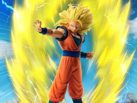 Dragon Ball Z Super Saiyan 3 Goku (vs. Majin Buu)