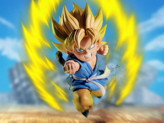 Dragon Ball Z Super Saiyan Goku (vs. Super #17)