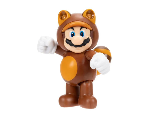 World of Nintendo Tanooki Mario (Standing Pose) 2.5-Inch Scale Limited Articulation Figure