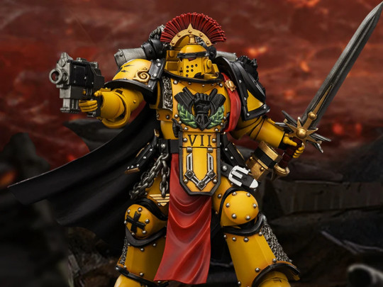 Warhammer: The Horus Heresy Imperial Fists Legion Praetor in Mk III Armour