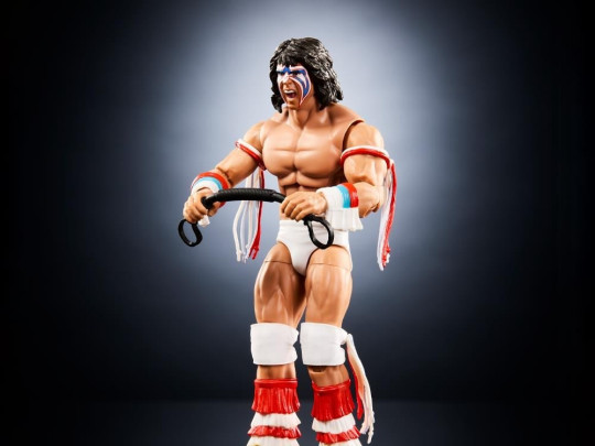 WWE Royal Rumble Elite Collection Ultimate Warrior (Corey Graves BAF)