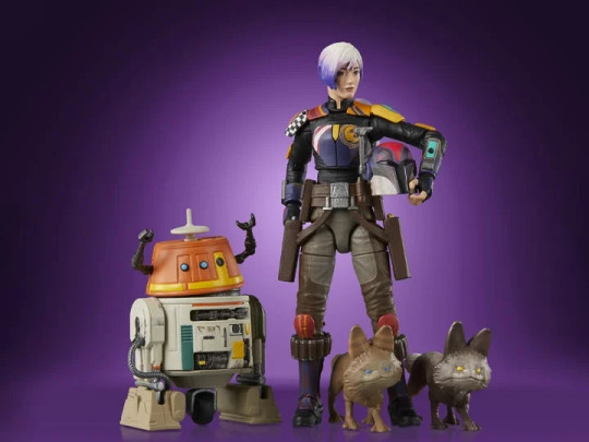 Sabine Wren and Chopper Mural Exclusive Action Figure Two-Pack (Rebels)
