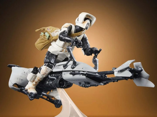Speeder Bike with Scout Trooper & Grogu (The Mandalorian)